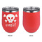 Pirate Stainless Wine Tumblers - Coral - Single Sided - Approval
