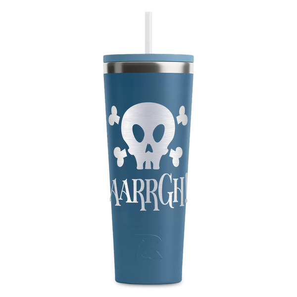 Custom Pirate RTIC Everyday Tumbler with Straw - 28oz (Personalized)