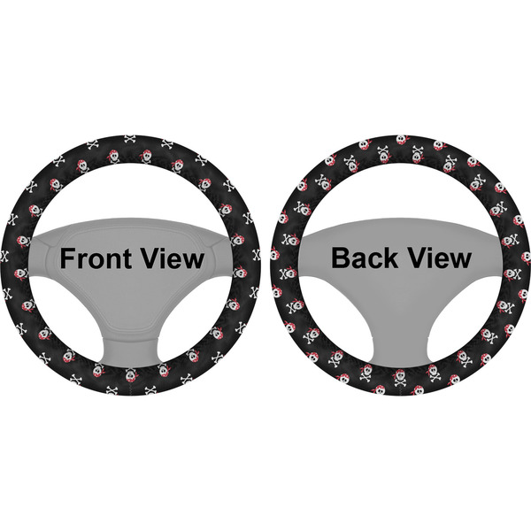 Pirate Steering Wheel Cover- Front and Back