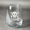 Pirate Stemless Wine Glass - Front/Approval