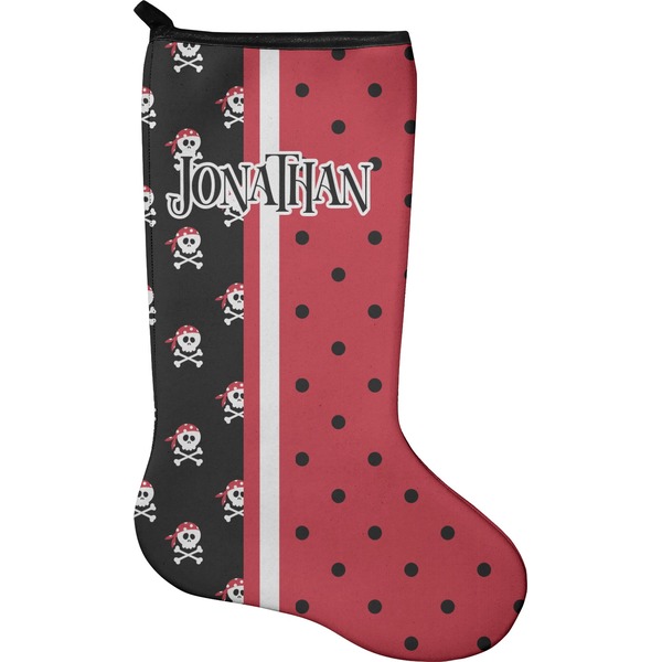 Custom Pirate Holiday Stocking - Single-Sided - Neoprene (Personalized)