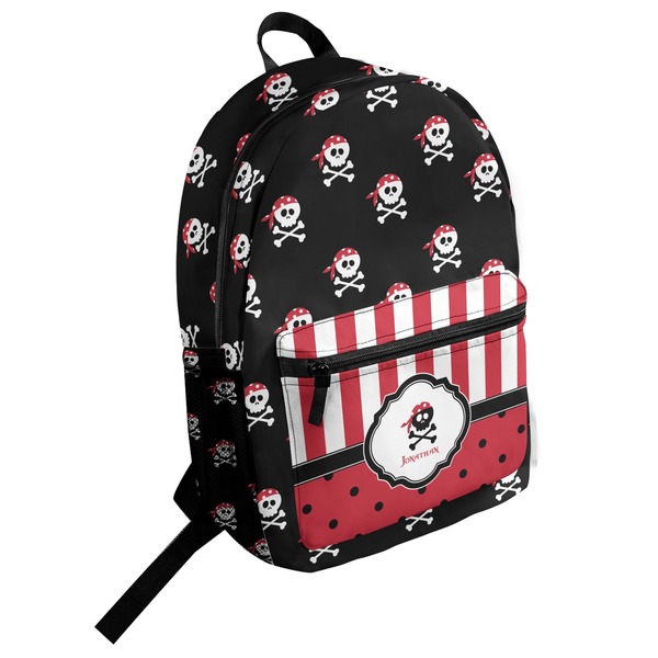 Custom Pirate Student Backpack (Personalized)