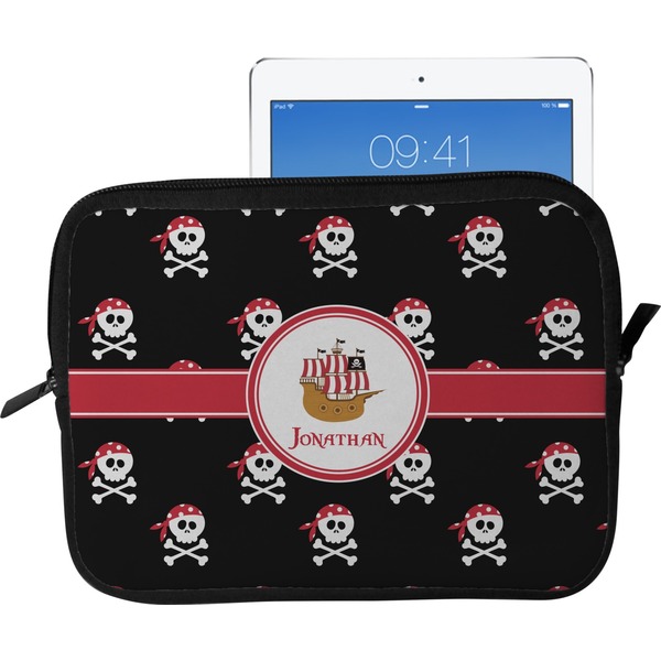 Custom Pirate Tablet Case / Sleeve - Large (Personalized)