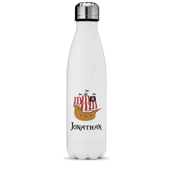 Custom Pirate Water Bottle - 17 oz. - Stainless Steel - Full Color Printing (Personalized)