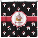 Pirate Shower Curtain - 71" x 74" (Personalized)