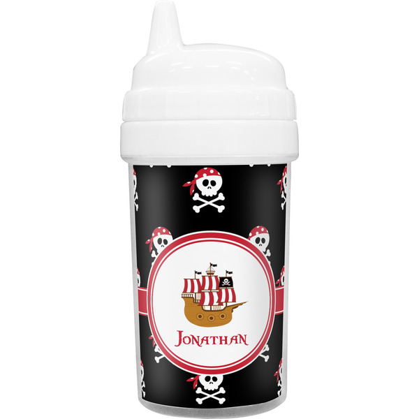 Custom Pirate Toddler Sippy Cup (Personalized)