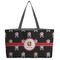 Pirate Beach Totes Bag - w/ Black Handles (Personalized)