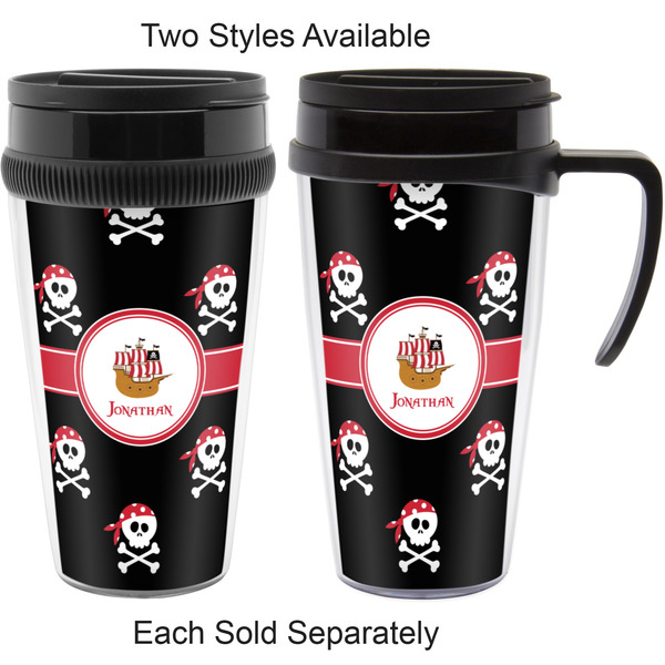 Pirate Travel Mugs - with & without Handle
