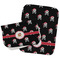 Pirate Two Rectangle Burp Cloths - Open & Folded