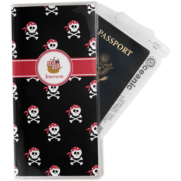 Custom Pirate Travel Document Holder