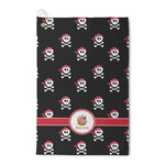 Pirate Waffle Weave Golf Towel (Personalized)