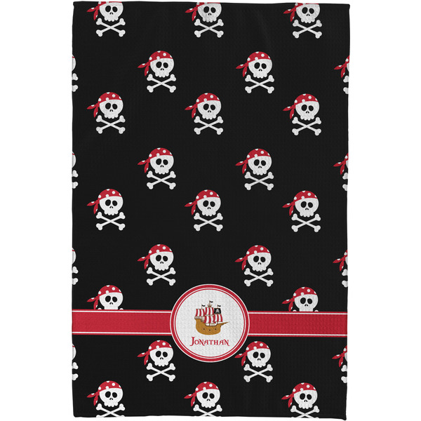Pirate Waffle Weave Towel - Full Color Print - Approval Image