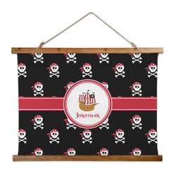 Pirate Wall Hanging Tapestry - Wide (Personalized)