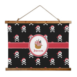 Pirate Wall Hanging Tapestry - Wide (Personalized)