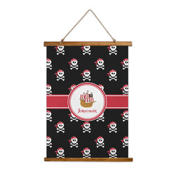 Pirate Wall Hanging Tapestry - Tall (Personalized)
