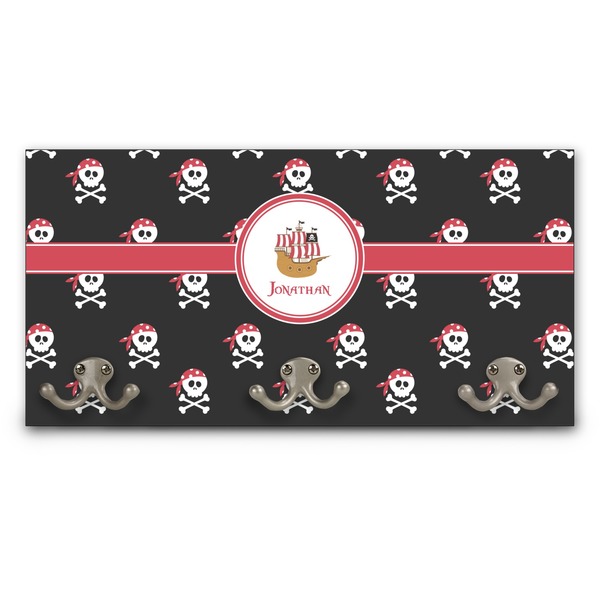 Custom Pirate Wall Mounted Coat Rack (Personalized)