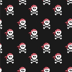 Pirate Wallpaper & Surface Covering (Water Activated 24"x 24" Sample)