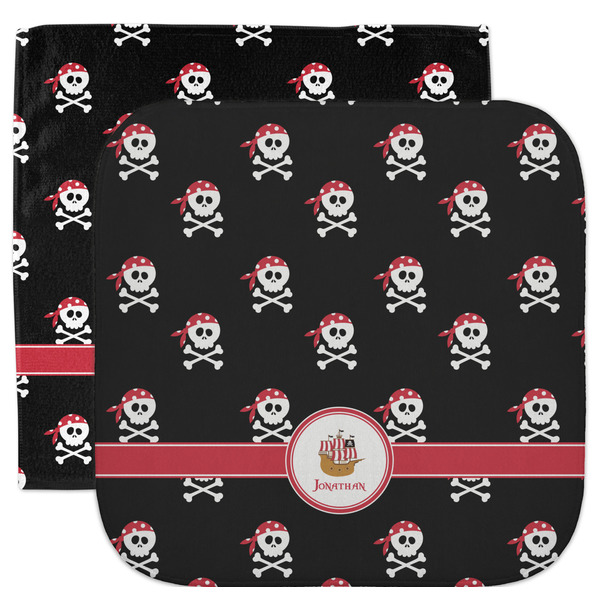 Custom Pirate Facecloth / Wash Cloth (Personalized)