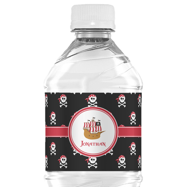 Custom Pirate Water Bottle Labels - Custom Sized (Personalized)