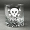 Pirate Whiskey Glass - Front/Approval