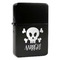 Pirate Windproof Lighters - Black - Front/Main
