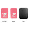 Pirate Windproof Lighters - Pink, Double Sided, no Lid - APPROVAL