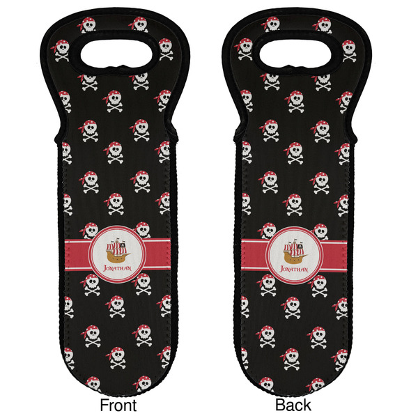 Pirate Wine Tote Front & Back