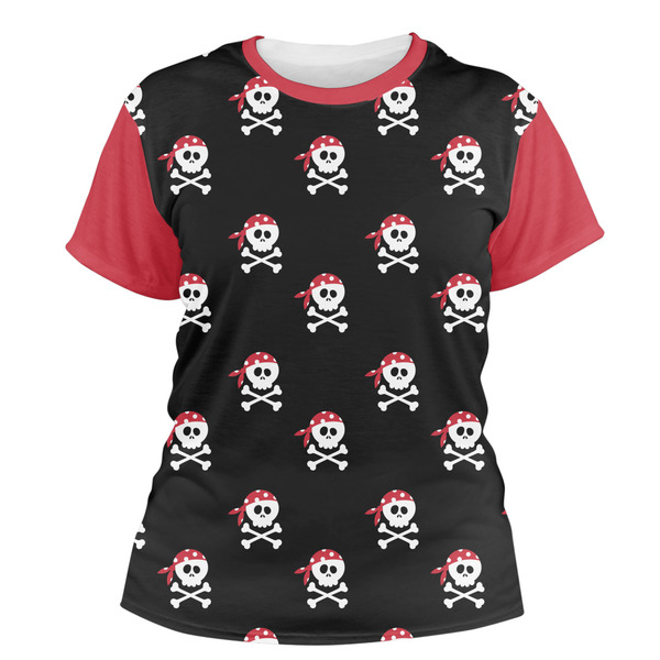 Custom Pirate Women's Crew T-Shirt - Large