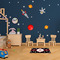Pirate Woven Floor Mat - LIFESTYLE (child's bedroom)