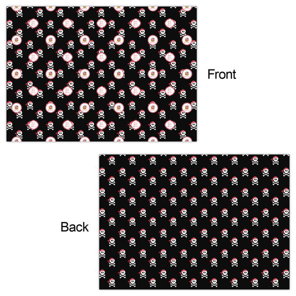 Pirate Wrapping Paper Sheet - Double Sided - Front & Back