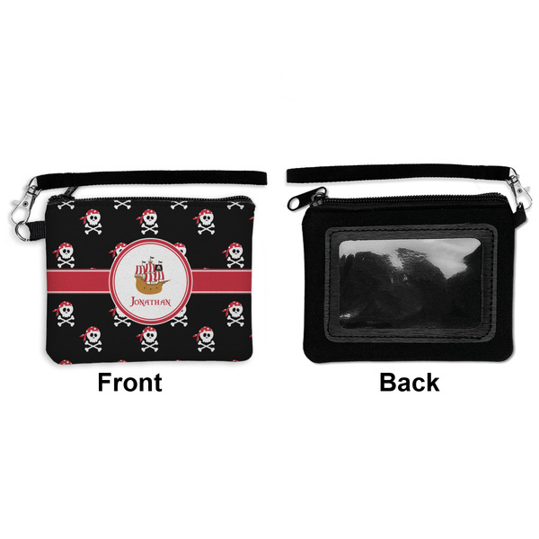 Pirate Wristlet ID Cases - Front & Back