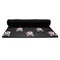 Pirate Yoga Mat Rolled up Black Rubber Backing