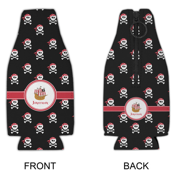 Pirate Zipper Bottle Cooler - APPROVAL