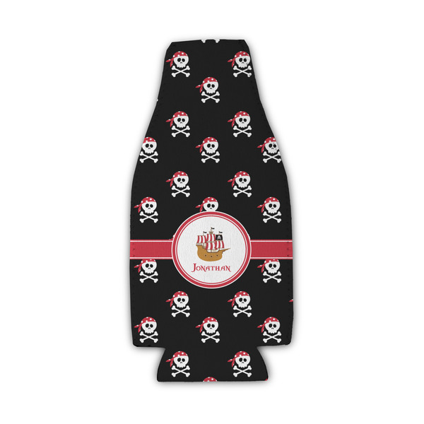 Custom Pirate Zipper Bottle Cooler (Personalized)