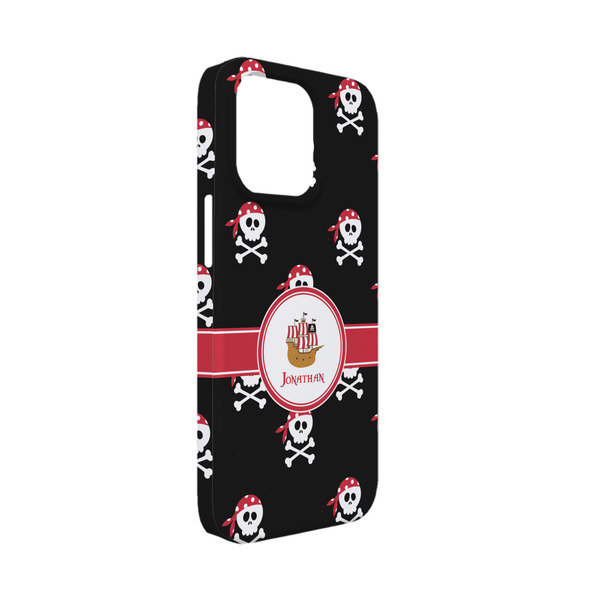 Custom Pirate iPhone Case - Plastic - iPhone 13 Mini (Personalized)