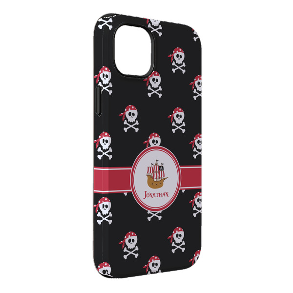 Custom Pirate iPhone Case - Rubber Lined - iPhone 14 Pro Max (Personalized)