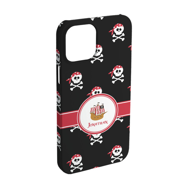 Custom Pirate iPhone Case - Plastic - iPhone 15 (Personalized)