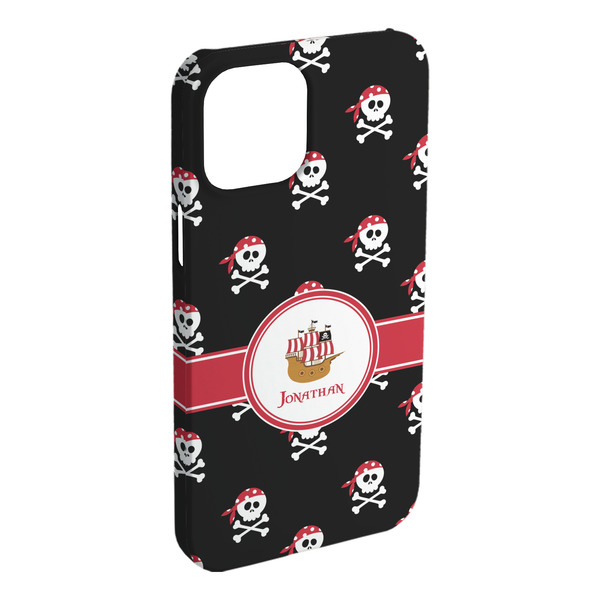 Custom Pirate iPhone Case - Plastic - iPhone 15 Plus (Personalized)