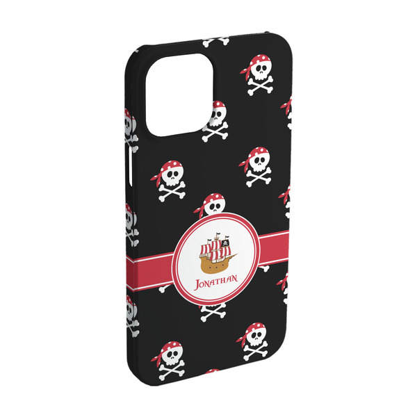 Custom Pirate iPhone Case - Plastic - iPhone 15 Pro (Personalized)