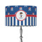 Blue Pirate 12" Drum Lamp Shade - Fabric (Personalized)