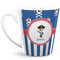 Blue Pirate 12 Oz Latte Mug - Front Full
