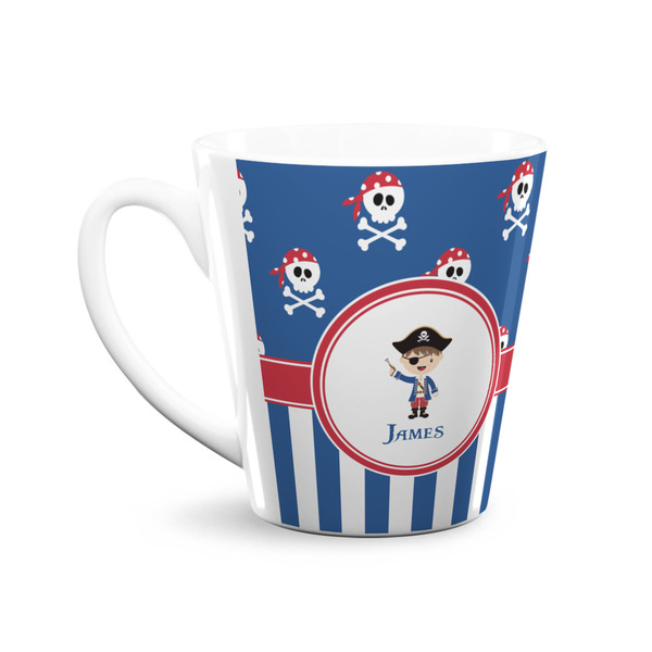 Blue Pirate 12 Oz Latte Mug - Front