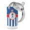 Blue Pirate 12 oz Stainless Steel Sippy Cups - Top Off