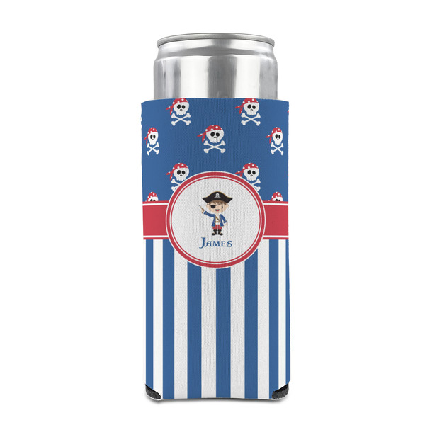 Blue Pirate 12oz Tall Can Sleeve - FRONT (on can)