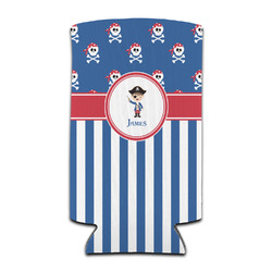 Blue Pirate Can Cooler (tall 12 oz) (Personalized)