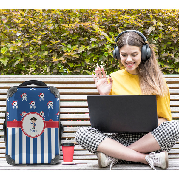 Blue Pirate 15" Backpack - LIFESTYLE