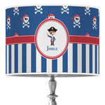 Blue Pirate Drum Lamp Shade (Personalized)
