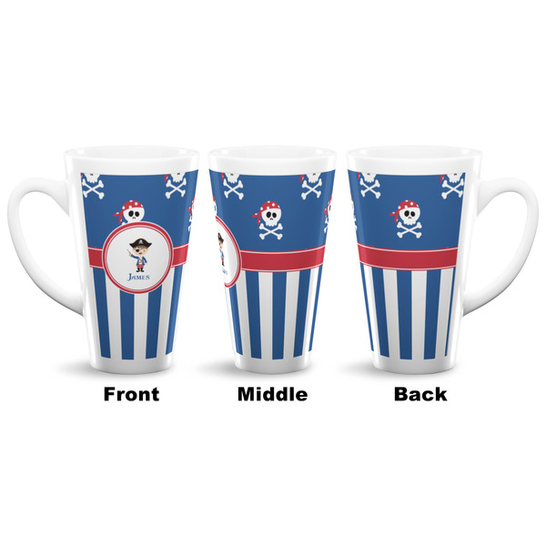 Blue Pirate 16 Oz Latte Mug - Approval