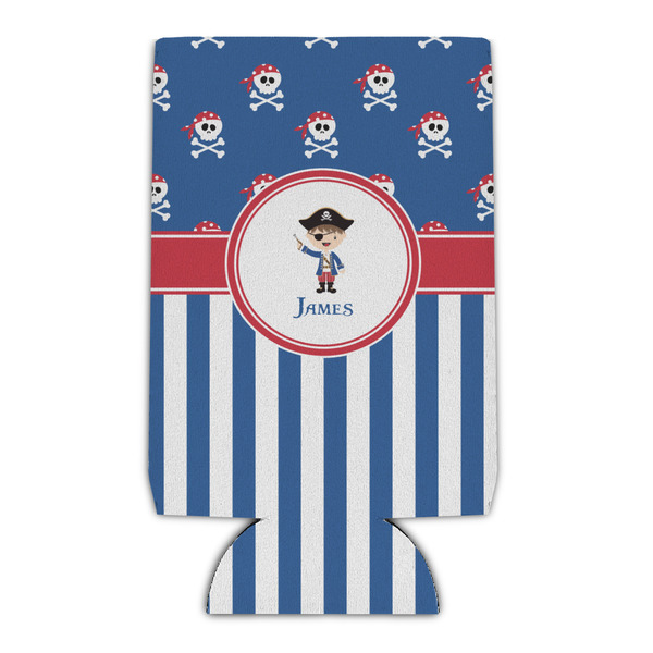 Custom Blue Pirate Can Cooler (Personalized)