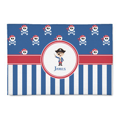 Blue Pirate Patio Rug (Personalized)